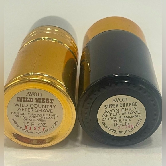 Vintage Set Avon Bullet Wild West & Duracell Super Charge Aftershave Cologne - Picture 3 of 5